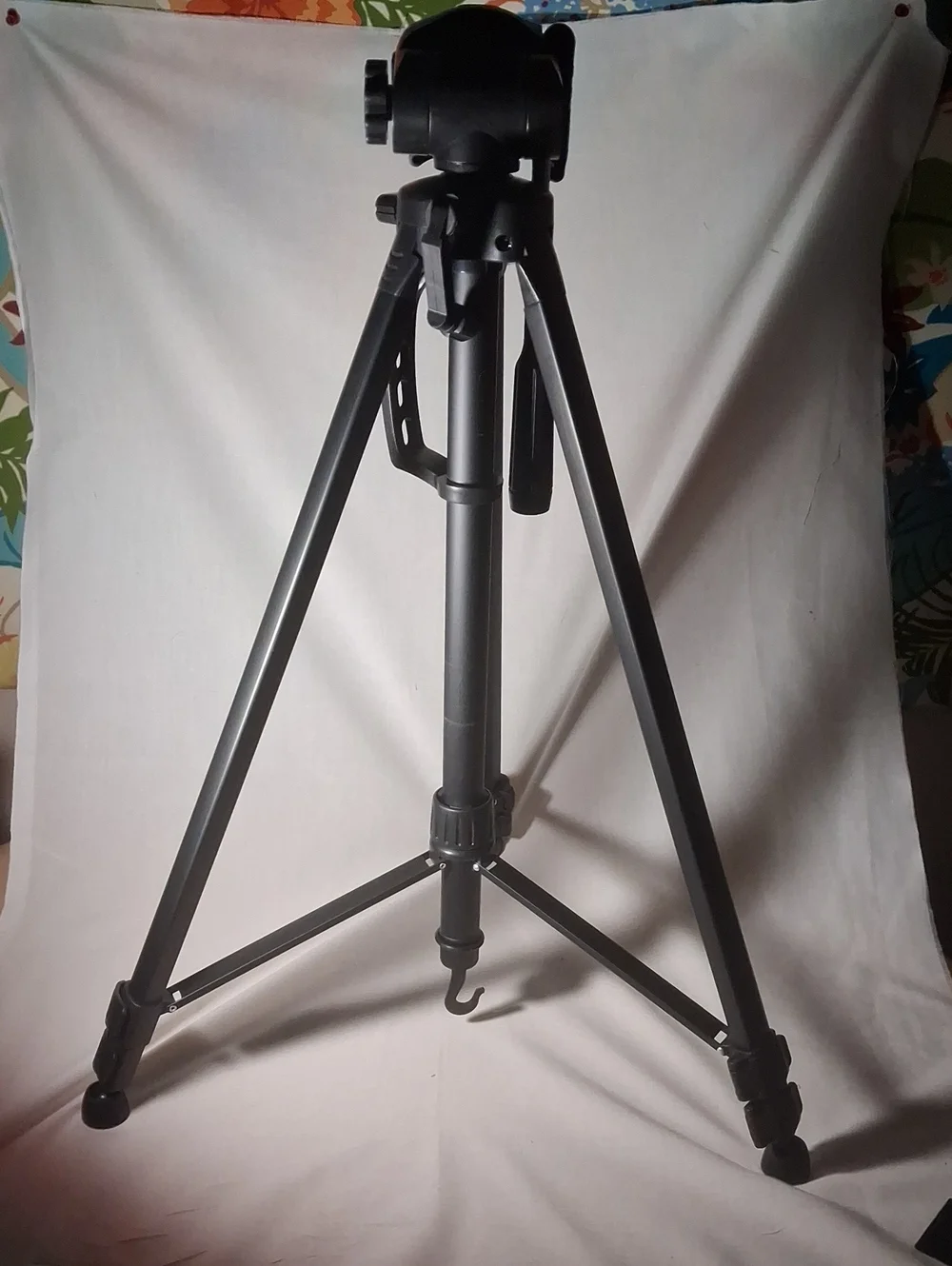 Digital Black Camera or Camcorder Tripod With Expanding Legs